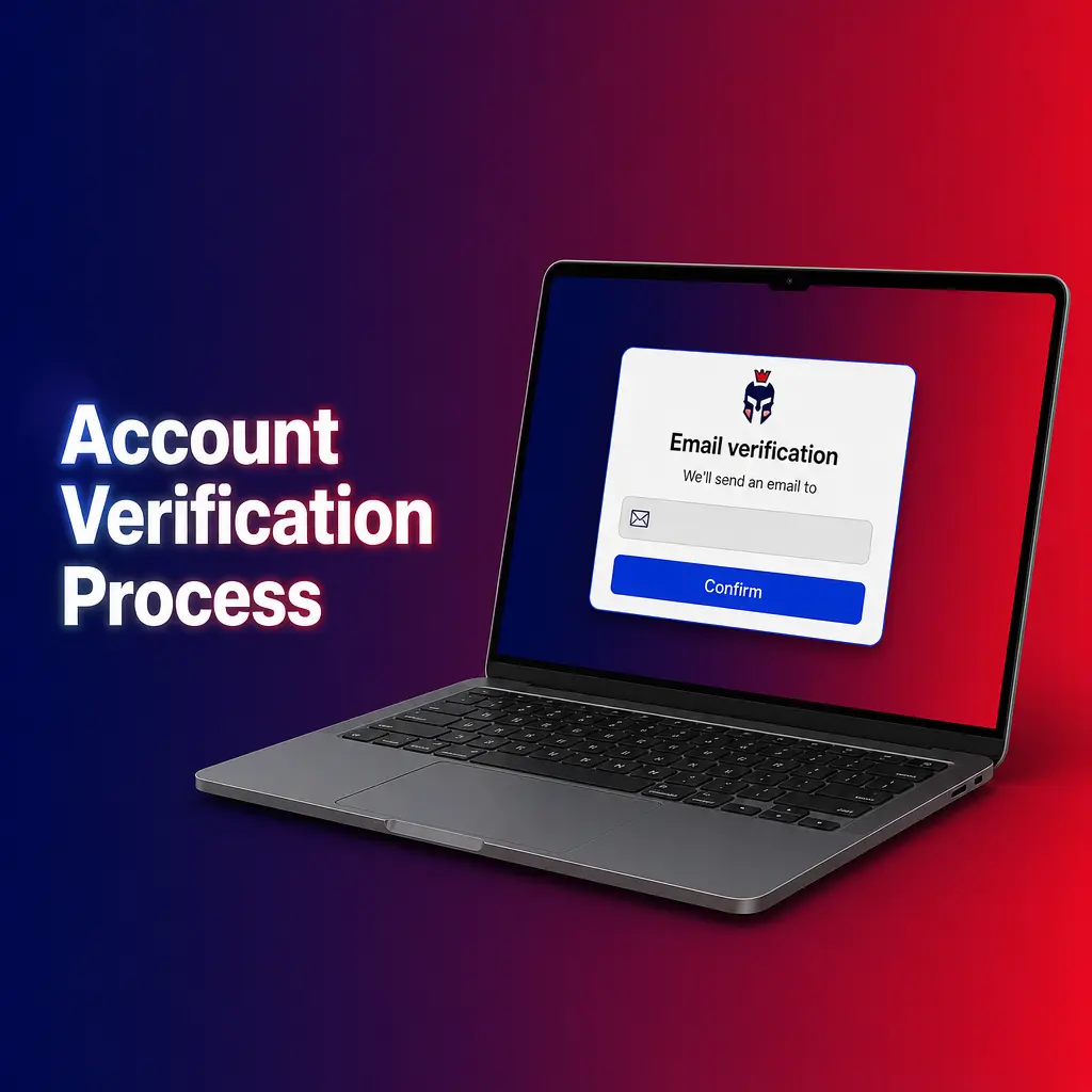 Account verification KYC process on Gladiatorsbet