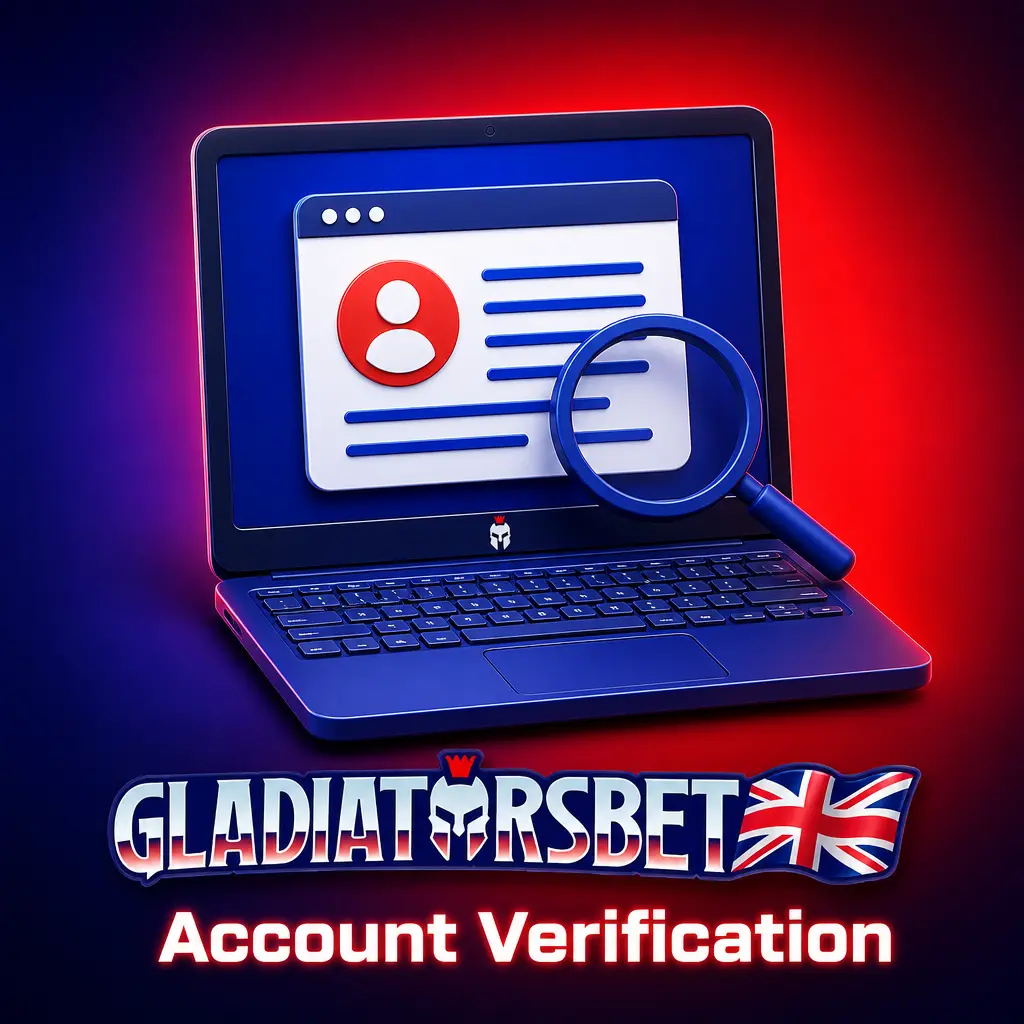 Account verification process at Gladiatorsbet