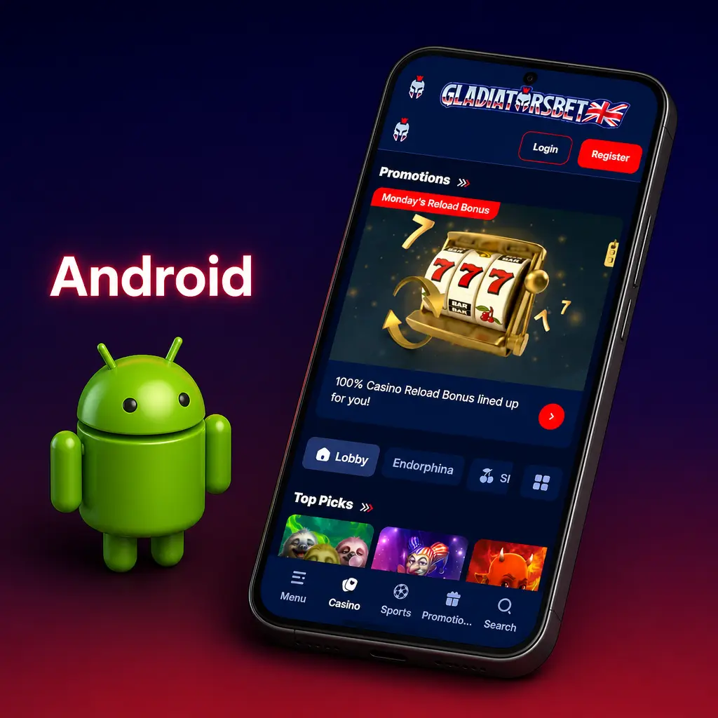 Gladiatorsbet Android app download and installation guide