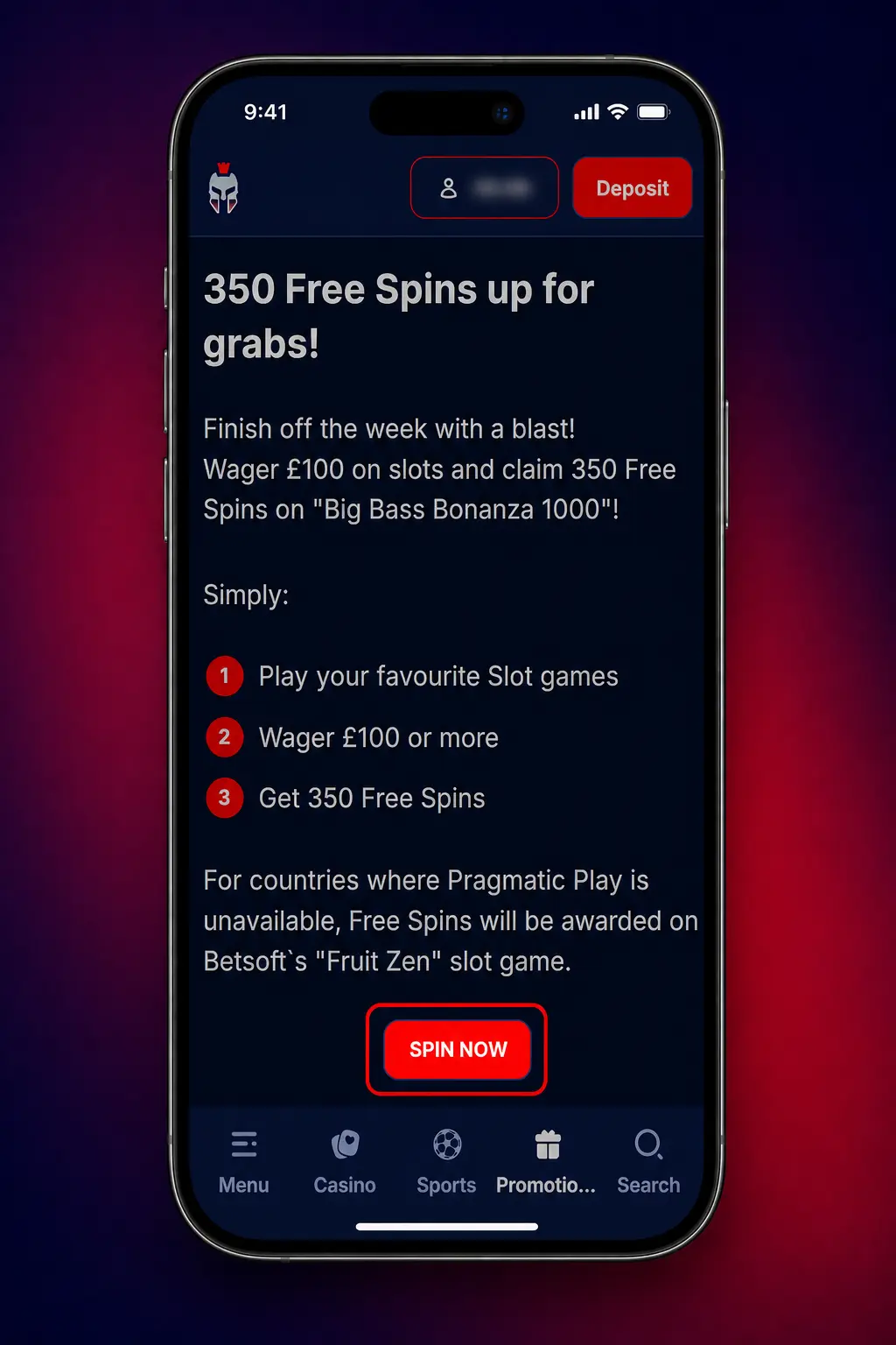 Step-by-step Gladiatorsbet account creation guide showing registration, KYC verification, deposit, and live casino access