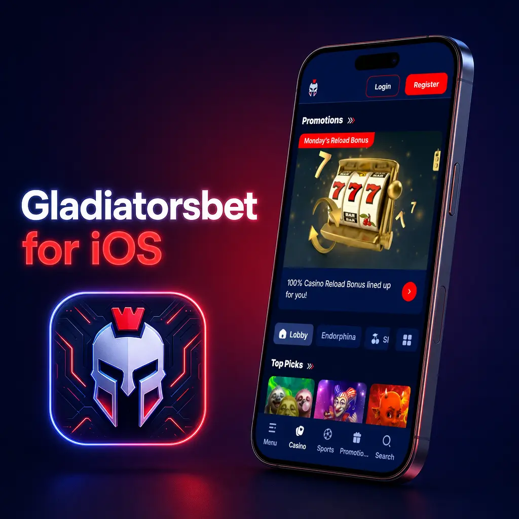 Gladiatorsbet iOS app download on iPhone and iPad