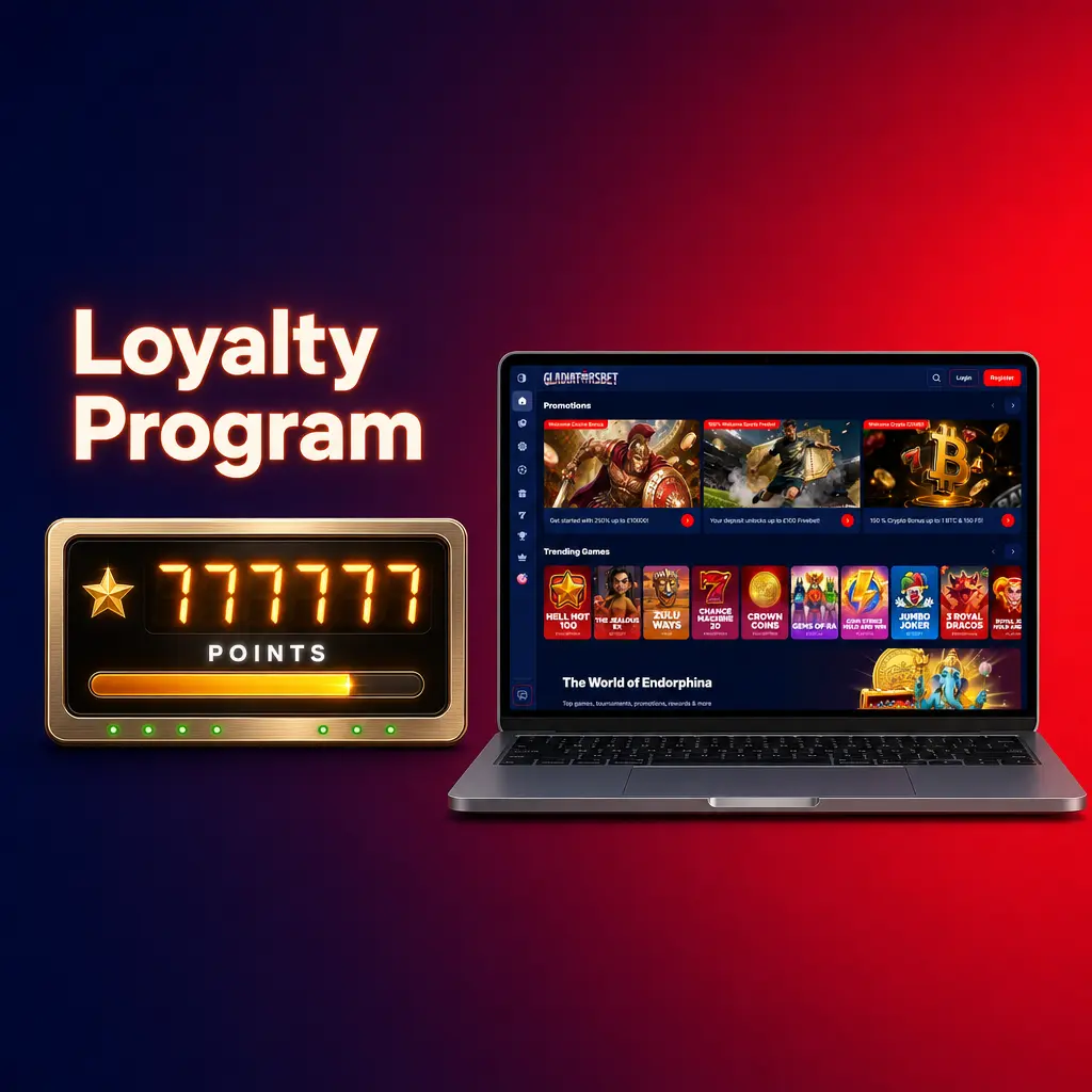 Gladiatorsbet Loyalty Program tiers and rewards