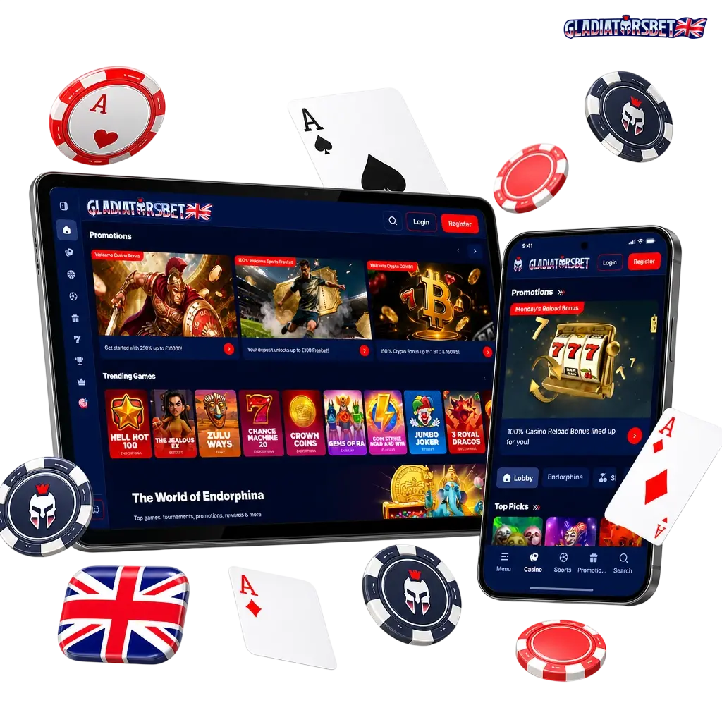 Gladiatorsbet online casino official website UK