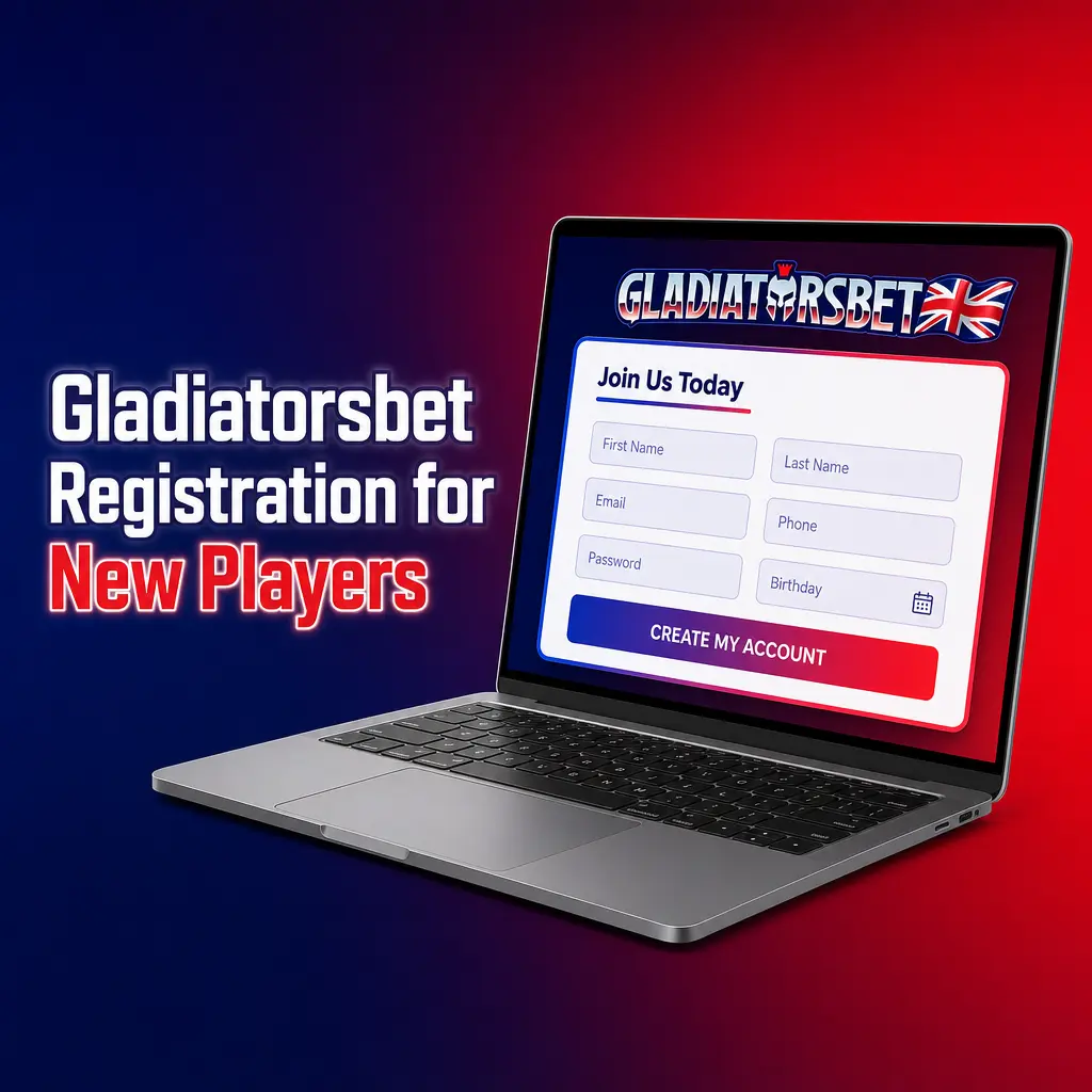 Gladiatorsbet registration steps for new players
