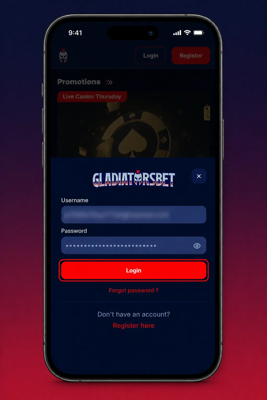 Gladiatorsbet app deposit steps on iOS and Android showing cashier, payment methods, and confirmation for UK players
