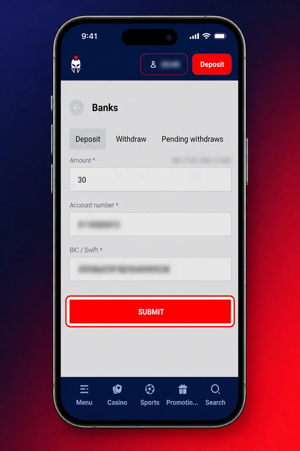 Steps to start playing at Gladiatorsbet Casino: log in, deposit £10, browse games, and begin your session