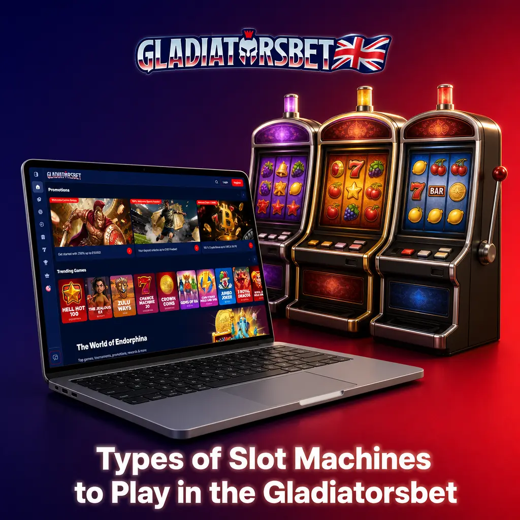 Types of Slot Machines at Gladiatorsbet