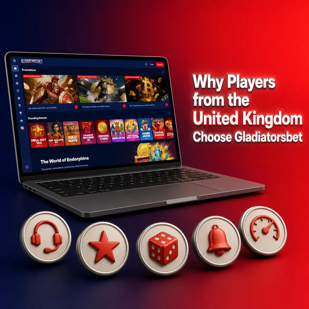 Why Players from the United Kingdom Choose Gladiatorsbet